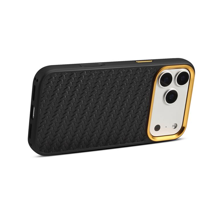 Custodia similpelle intrecciata per iPhone 17 Pro Max