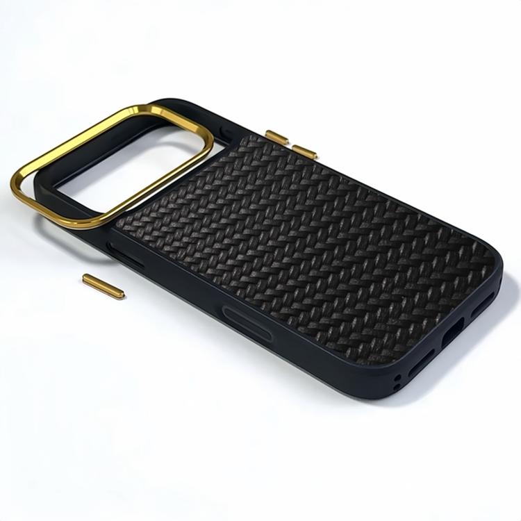 Custodia similpelle intrecciata per iPhone 17 Pro Max