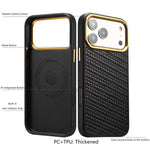 Custodia similpelle intrecciata per iPhone 17 Pro Max