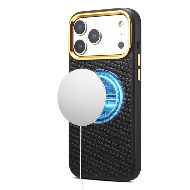 Custodia similpelle intrecciata per iPhone 17 Pro Max
