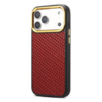 Custodia similpelle intrecciata per iPhone 17 Pro Max