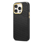 Custodia similpelle intrecciata per iPhone 17 Pro Max