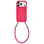 Custodia silicone con cordino per iPhone 17 Pro Max
