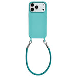 Custodia silicone con cordino per iPhone 17 Pro Max