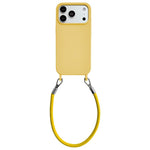 Custodia silicone con cordino per iPhone 17 Pro Max