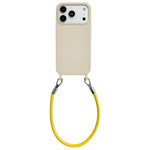 Custodia silicone con cordino per iPhone 17 Pro Max