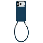 Custodia silicone con cordino per iPhone 17 Pro Max