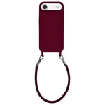 Custodia silicone antiurto con cordino per iPhone Air