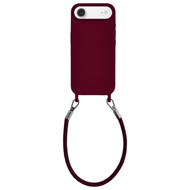Custodia silicone antiurto con cordino per iPhone Air