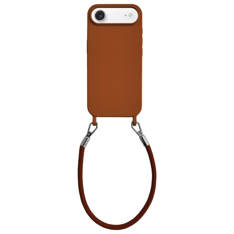 Custodia silicone antiurto con cordino per iPhone Air