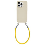 Custodia silicone con cordino per iPhone 14 Pro Max