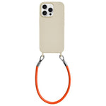Custodia in silicone con cordino per iPhone 12 Pro Max