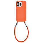 Custodia silicone con cordino per iPhone 12 Pro