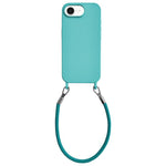 Custodia silicone antiurto con cordino per iPhone 17 Pro