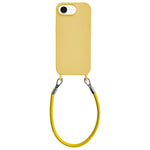 Custodia silicone antiurto con cordino per iPhone 17 Pro