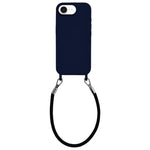 Custodia silicone antiurto con cordino per iPhone 17 Pro