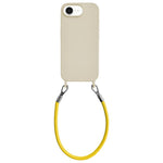 Custodia silicone antiurto con cordino per iPhone 17 Pro