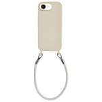 Custodia silicone antiurto con cordino per iPhone 17 Pro