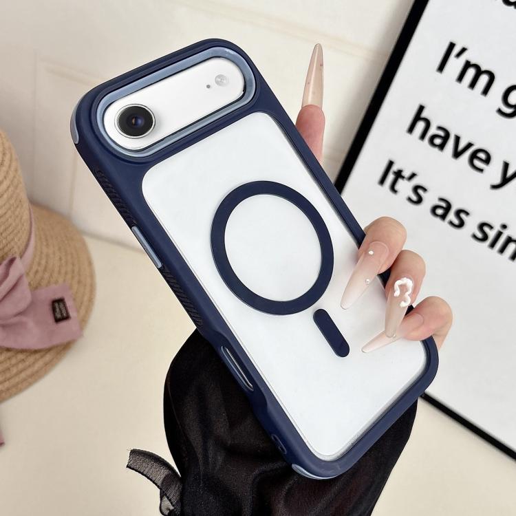 Custodia magnetica 3 in 1 per iPhone 17 in TPU e acrilico
