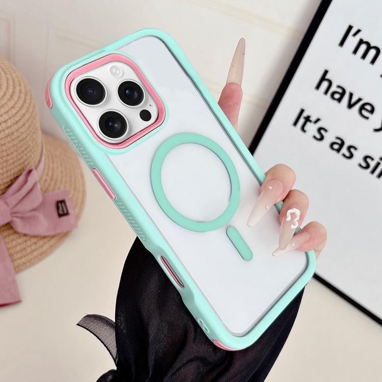 Custodia magnetica TPU per iPhone 16 Pro Max