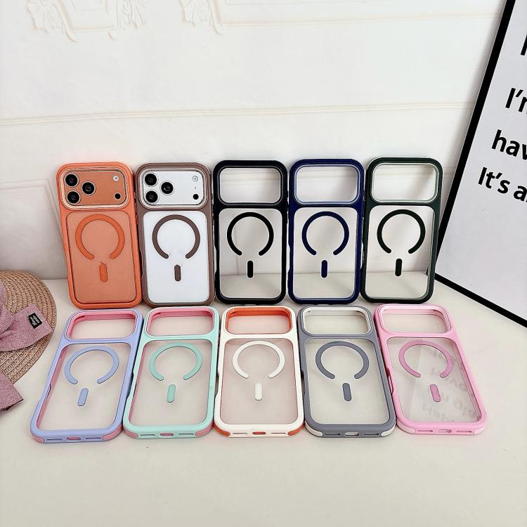 Custodia 3 in 1 con bordi magnetici per iPhone 15 Plus