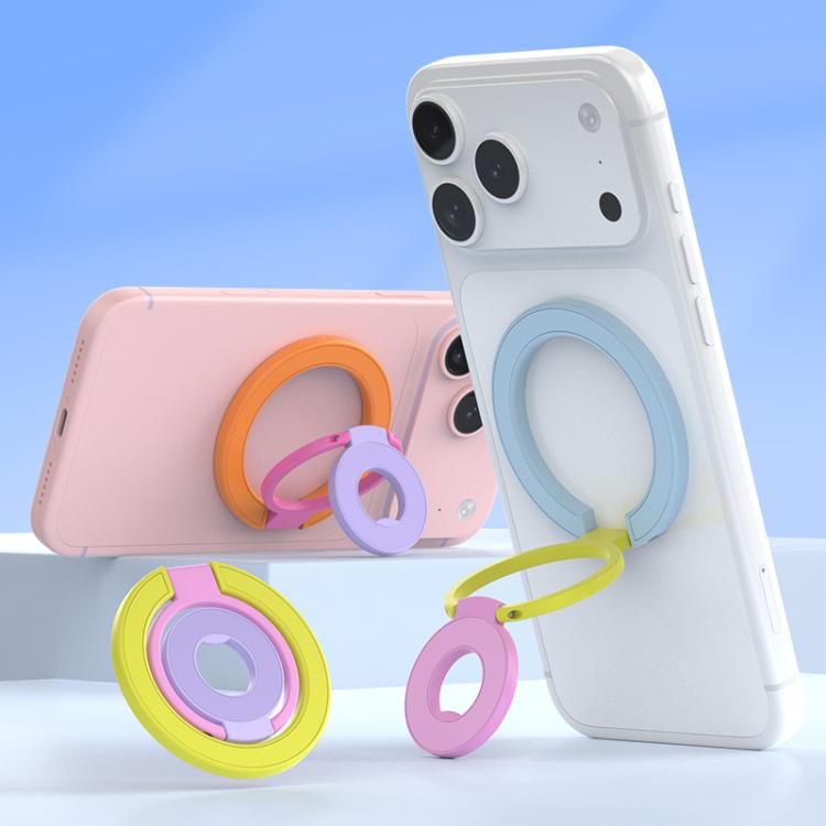 Supporto magnetico telefono con anello girevole 360°