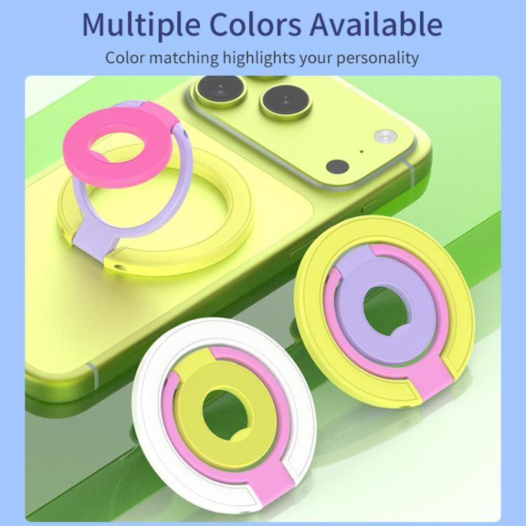 Supporto magnetico telefono con anello girevole 360°