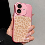 Custodia leopardata glitterata per iPhone 17 Pro Max