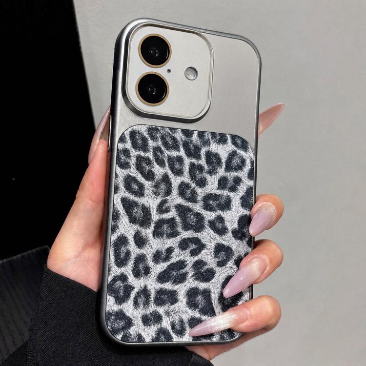 Custodia leopardata glitterata per iPhone 17 Pro Max