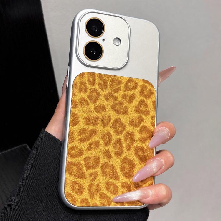 Custodia leopardata glitterata per iPhone 17 Pro Max