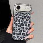 Custodia leopardata glitterata per iPhone 17 Pro Max
