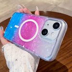 Custodia magnetica effetto sfumato per iPhone 15-17 Pro Max