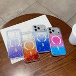Custodia magnetica effetto sfumato per iPhone