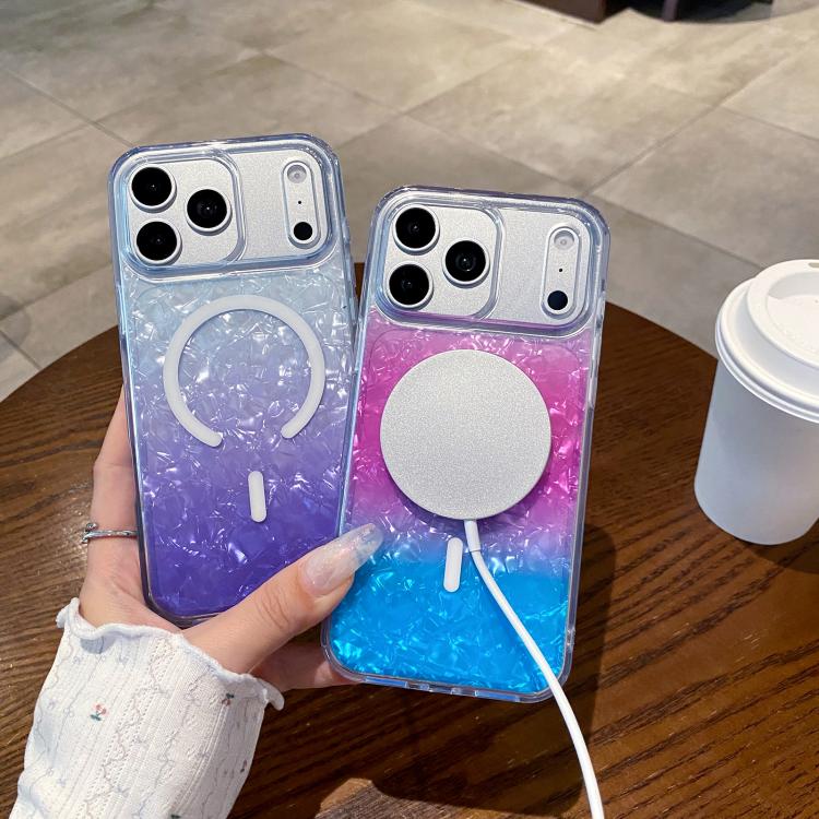 Custodia magnetica effetto sfumato per iPhone