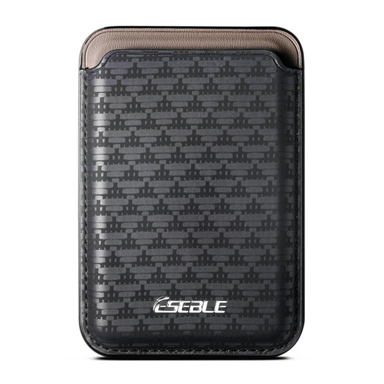 Custodia portacarte triangolare in similpelle PU con magneti
