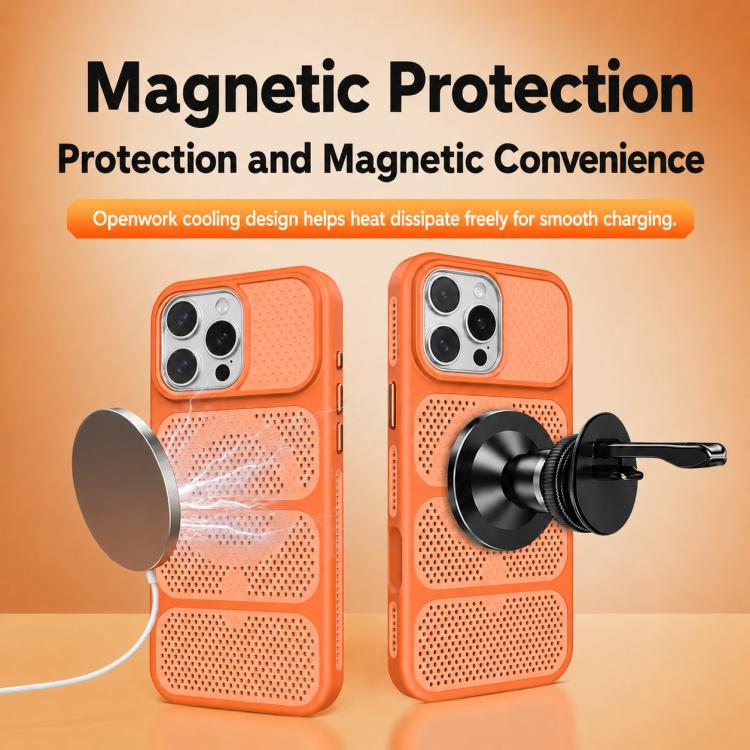 Custodia ibrida magnetica in PC e TPU per iPhone 16 Pro