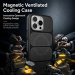 Custodia ibrida magnetica in PC e TPU per iPhone 16 Pro