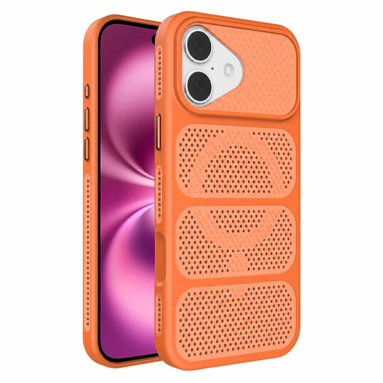 Custodia ibrida magnetica in PC e TPU per iPhone 16 Pro