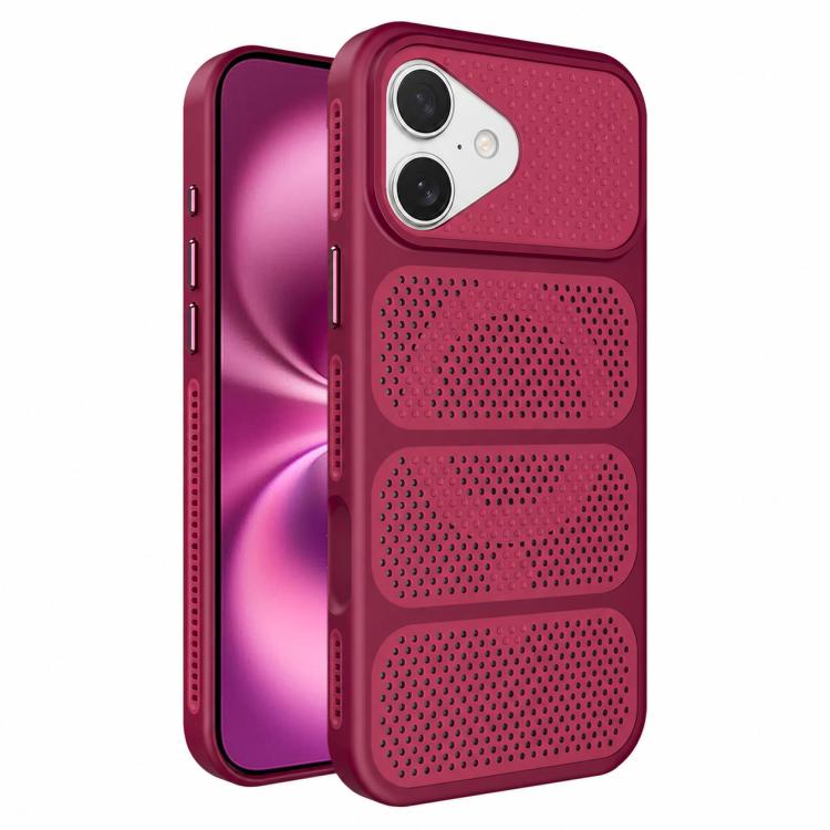 Custodia ibrida magnetica in PC e TPU per iPhone 16 Pro