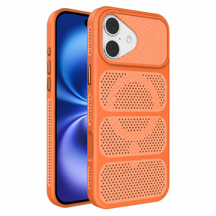 Custodia ibrida magnetica in PC e TPU per iPhone 16 Pro