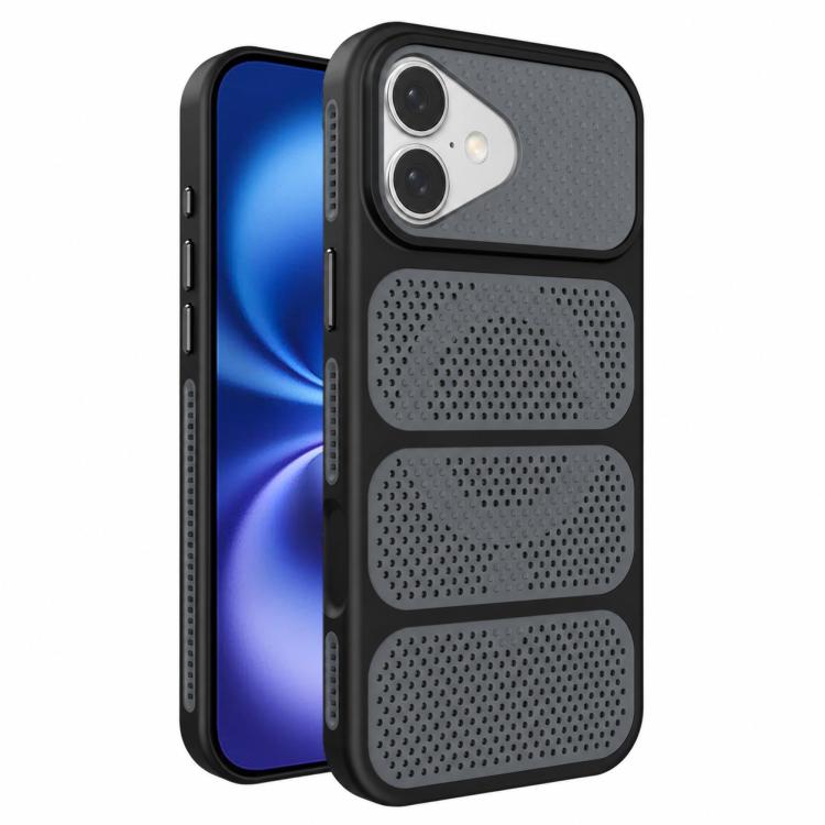 Custodia ibrida magnetica in PC e TPU per iPhone 16 Pro