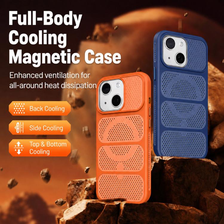 Custodia ibrida magnetica in PC e TPU per iPhone 14