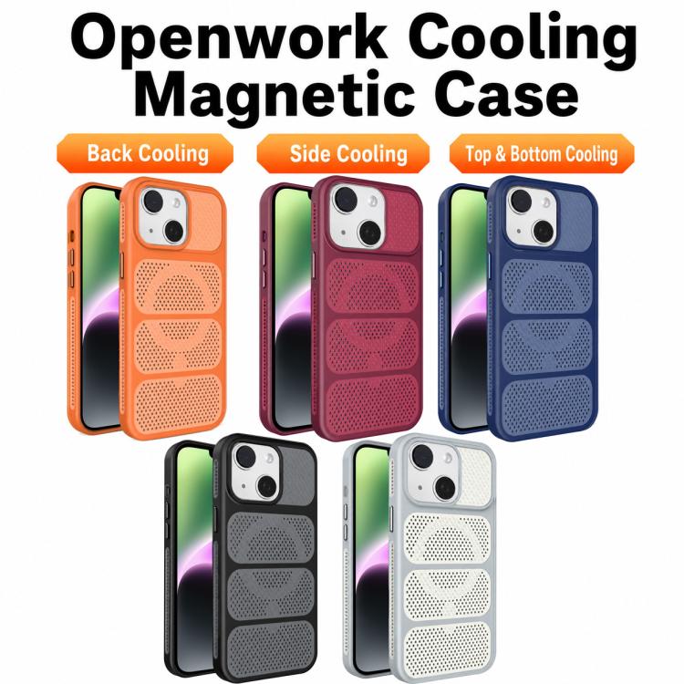 Custodia ibrida magnetica in PC e TPU per iPhone 14