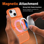 Custodia ibrida magnetica in PC e TPU per iPhone 14