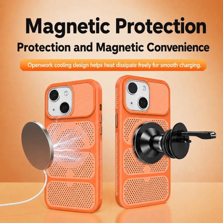 Custodia ibrida magnetica in PC e TPU per iPhone 14
