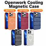 Custodia ibrida magnetica per iPhone 13 Pro in PC e TPU