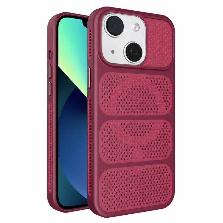 Custodia ibrida magnetica per iPhone 13 Pro in PC e TPU