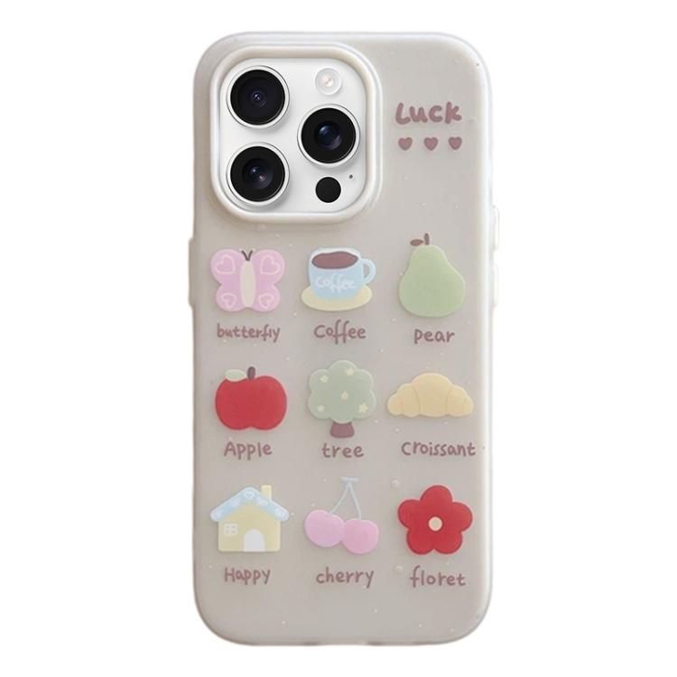 Custodia antiurto satinata per iPhone 16 Pro Max