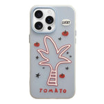 Custodia antiurto satinata per iPhone 16 Pro Max