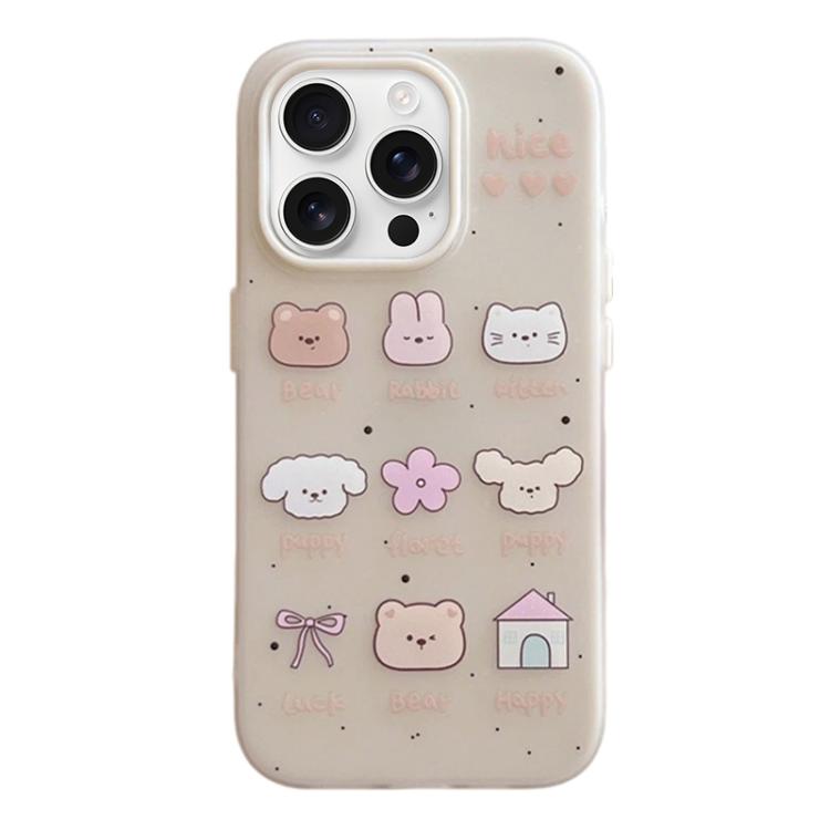 Custodia antiurto satinata per iPhone 16 Pro Max